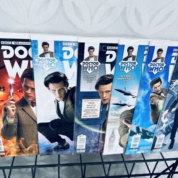 Doctor Who 12th 1 4-10 & 11th 4-5 7-13 Lot Titan Matt Smith Tardis Peter Capaldi - Picture 3 of 7